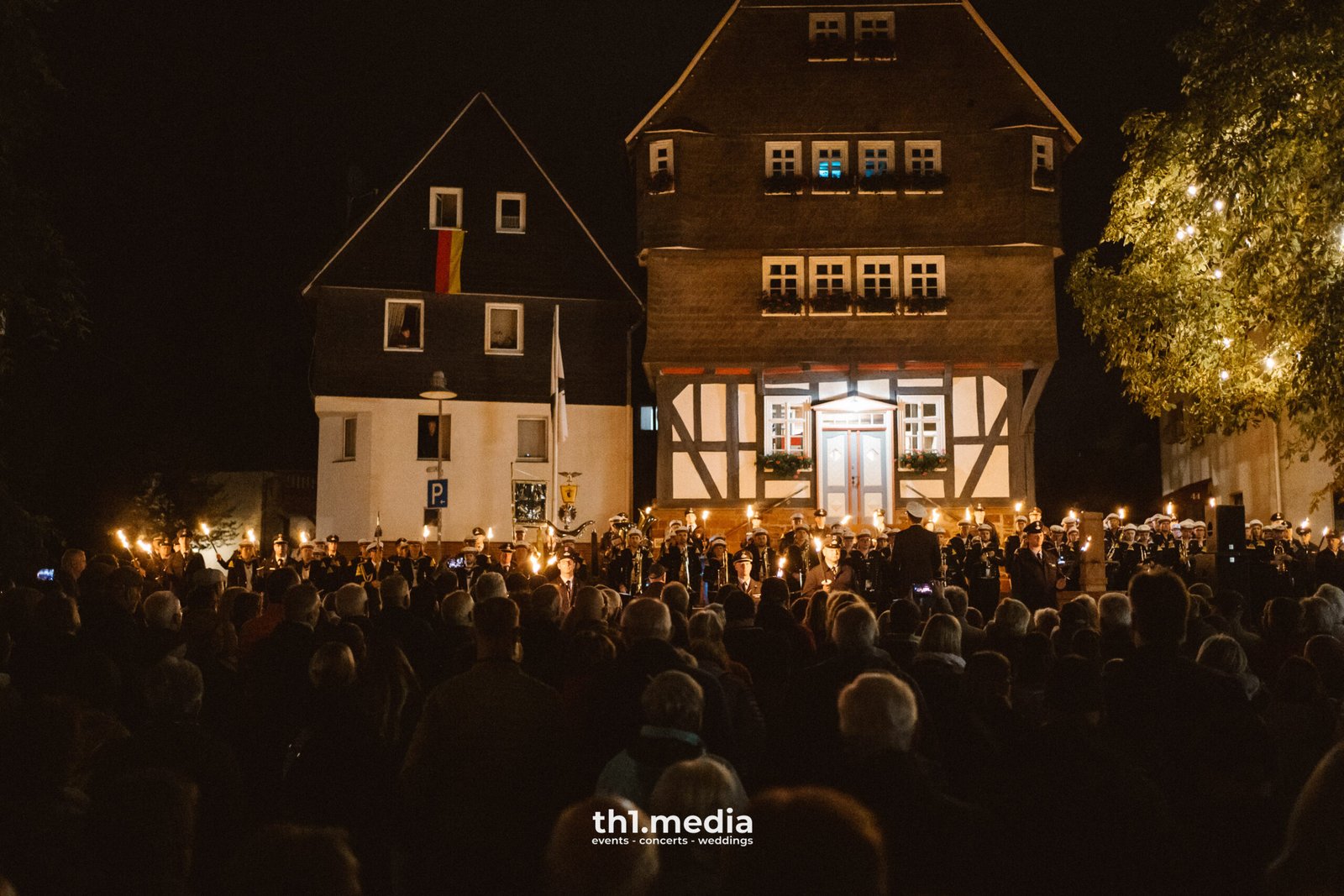 Großer Zapfenstreich in Battenberg (Eder)